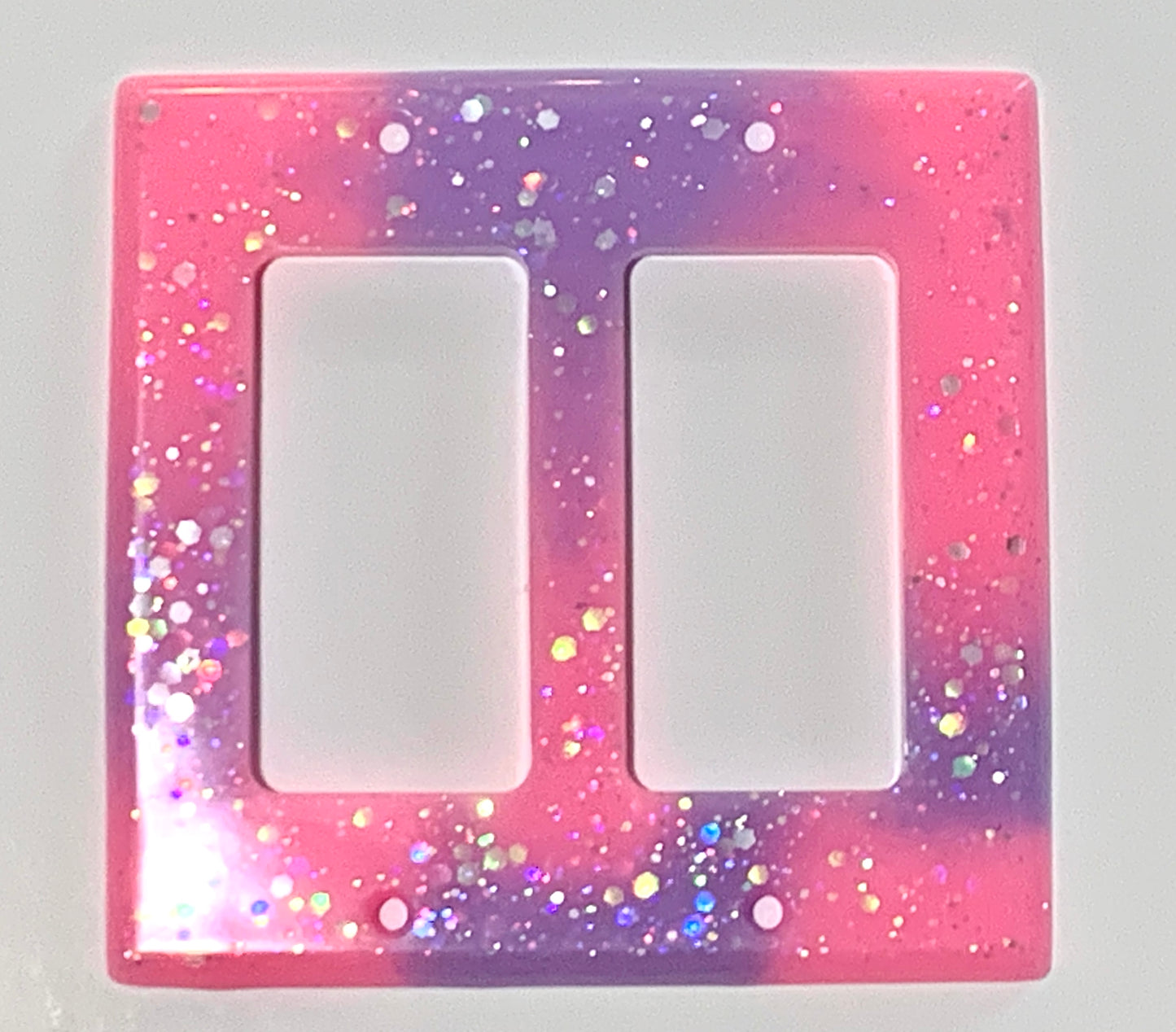 Double Rocker Light Switch - Glow