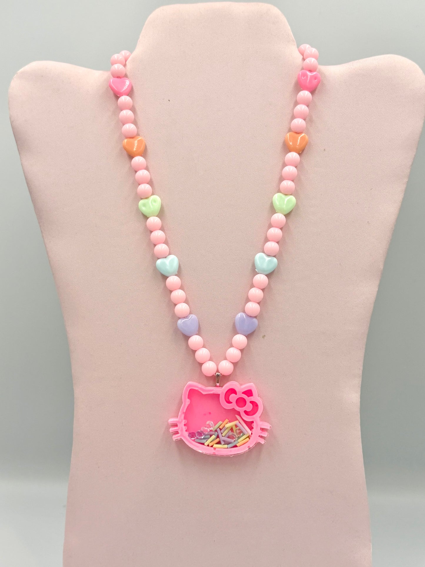 Kitty Glow Shaker Necklace