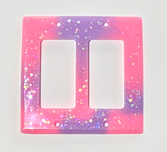 Double Rocker Light Switch - Glow