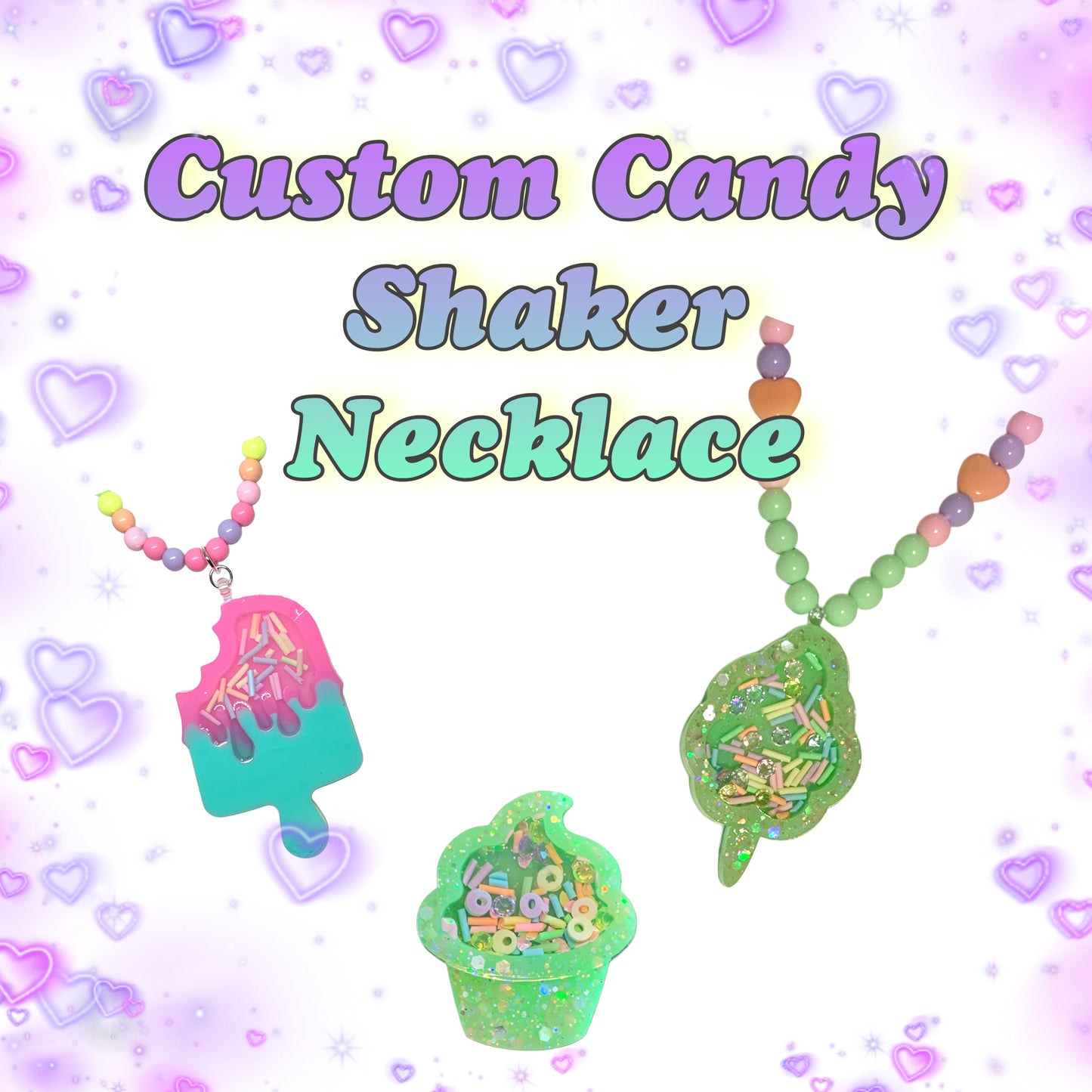 Custom Candy Shaker Necklace 🍭