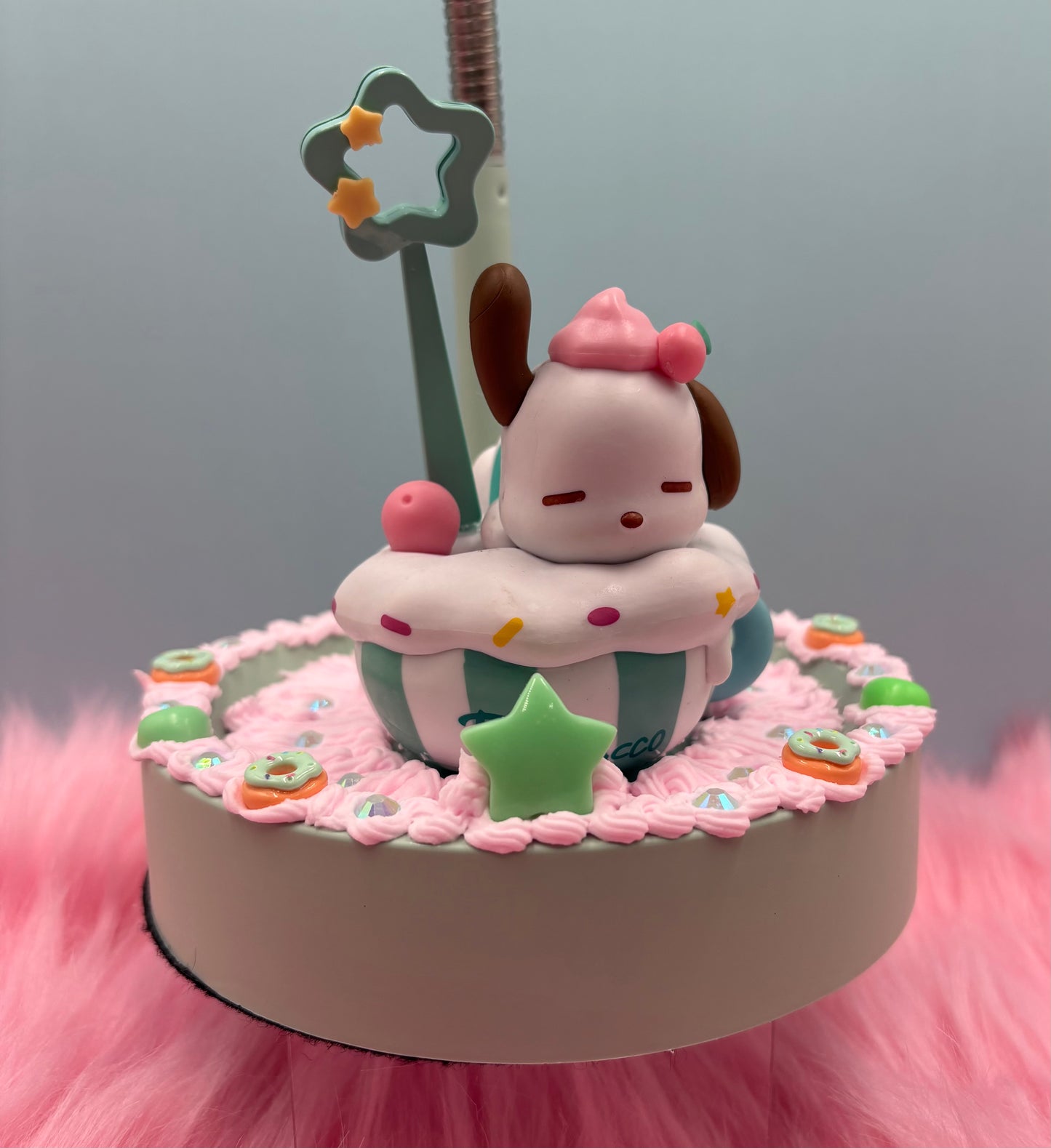 Kawaii Candy Puppy Whipped Decoden Desk Lamp