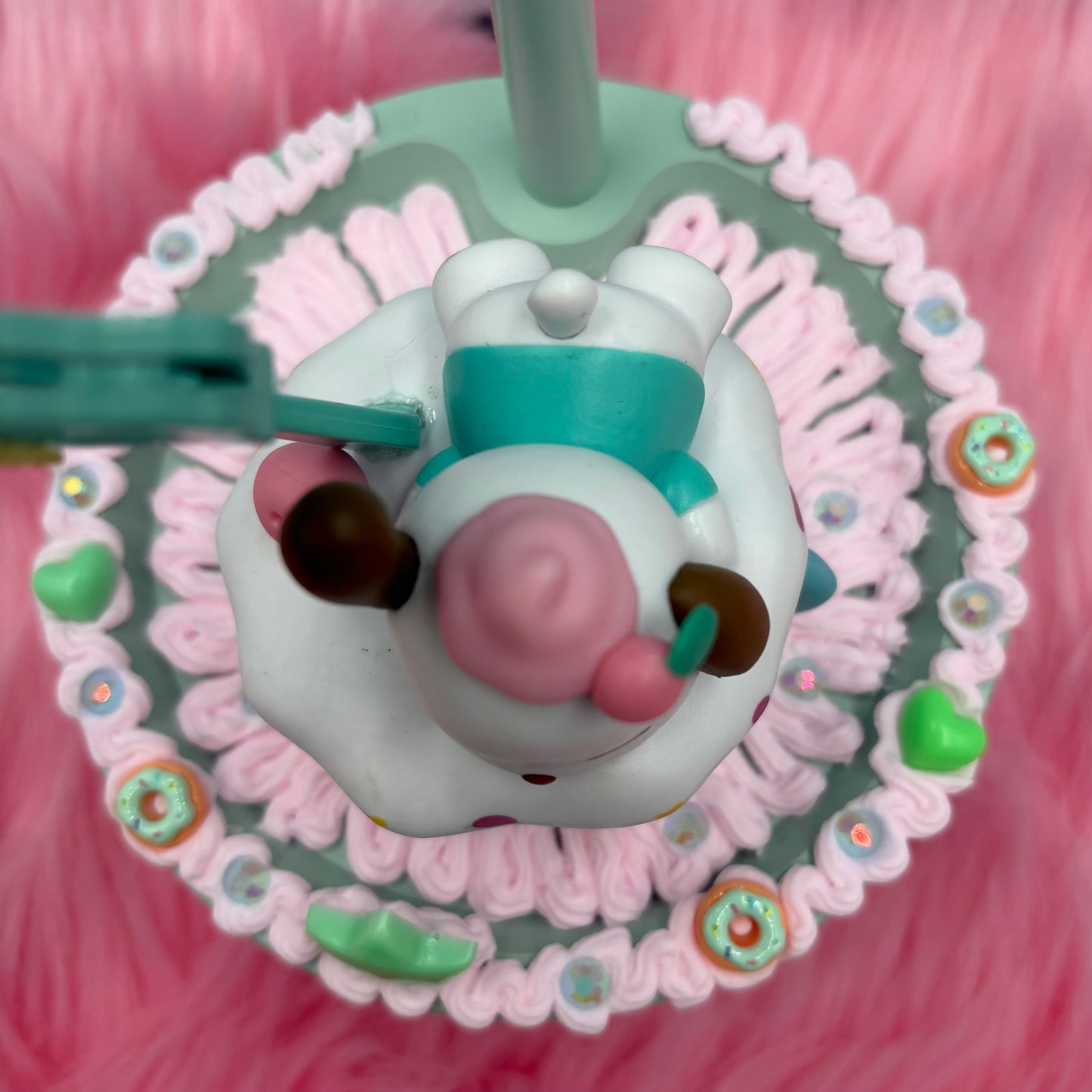 Kawaii Candy Puppy Whipped Decoden Desk Lamp